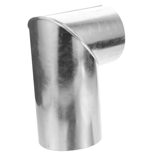 FUNOMOCYA 90Grad Heizofen Flexibles Aluminiummaterial zu Installieren für Schornsteinabzüge Unterstützt Effiziente Rauchabfuhr Langlebig und Praktisch von FUNOMOCYA