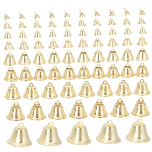 FUNOMOCYA 90stücke Metallglockenanhänger Zum Aufhängen Christbaumglockenschmuck Weihnachtsanhänger Hängende Dekoration Für Fenster Tür Und Wand FUNOMOCYA 90stücke Metallglockenanhänger Zum Aufhängen Christbaumglockenschmuck Weihnachtsanhänger Hängende Dekoration Für Fenster Tür Und Wand von FUNOMOCYA