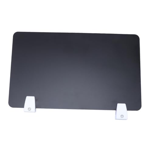 FUNOMOCYA Acryl Schreibtisch Trennwand Schwarz Praktische Desktop Partitionsplatte Einfache Privater Arbeitsplatz Büro und Schule Test und Robuste Acrylplatte FUNOMOCYA Acryl Schreibtisch Trennwand Schwarz Praktische Desktop Partitionsplatte Einfache Privater Arbeitsplatz Büro und Schule Test und Robuste Acrylplatte von FUNOMOCYA