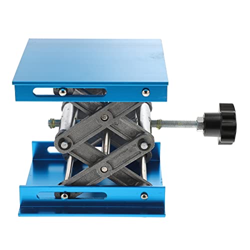 FUNOMOCYA Aluminium Hebetisch Höhenverstellbare Lifting Plattform für Labor Stabile und Leichte Aluminium Lifting Jack Einfach zu Handhaben für Werkstätten von FUNOMOCYA