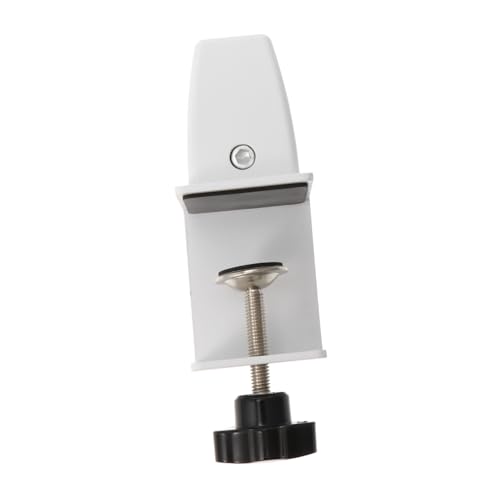 FUNOMOCYA Aluminium Legierung Schreibtisch Trennwandklemme Weiß Groß Form Verstellbar Stabil Für Büro Desktop Sichtschutz Panel Halterung Einfache von FUNOMOCYA