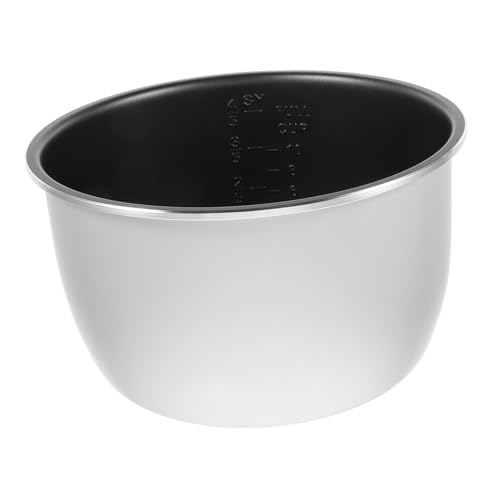 FUNOMOCYA Aluminiumlegierung Antihaft Innentopf für Elektrischen Schnellkochtopf Reiskocher Ersatz Liner Kompatibel für Dämpfen Schmoren Kochen Alltag FUNOMOCYA Aluminiumlegierung Antihaft Innentopf für Elektrischen Schnellkochtopf Reiskocher Ersatz Liner Kompatibel für Dämpfen Schmoren Kochen Alltag von FUNOMOCYA