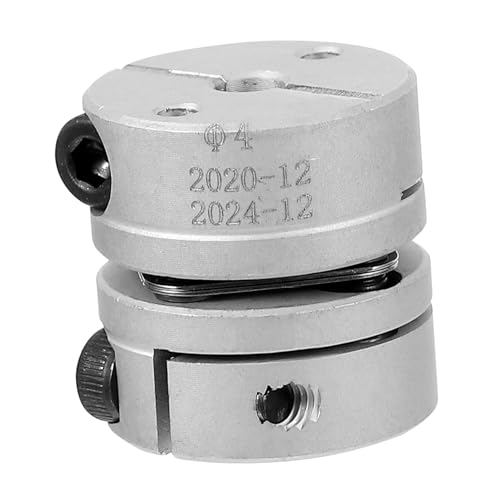 FUNOMOCYA Aluminiumlegierung Flexibles Kupplungselement Elastische Motorwellenkupplung für Schrittmotoren Ausgleich von Wellenversatz Vibrationsdämpfung Innendurchmesser Außendurchmesser FUNOMOCYA Aluminiumlegierung Flexibles Kupplungselement Elastische Motorwellenkupplung für Schrittmotoren Ausgleich von Wellenversatz Vibrationsdämpfung Innendurchmesser Außendurchmesser von FUNOMOCYA