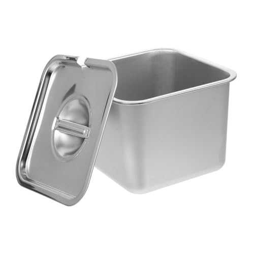 FUNOMOCYA Aufbewahrungsboxen Aus Rostfreiem Stahl Lebensmittel Für Eiscreme Deep Freeze Storage Box Halten Sie Ihre Hausgemachten Leckereien Frisch Und Essentiell von FUNOMOCYA