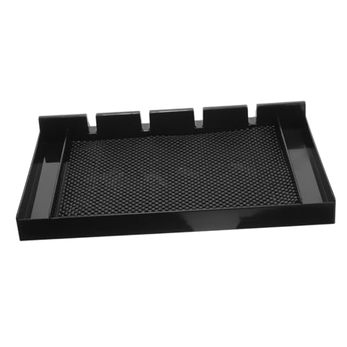 FUNOMOCYA Barber Organizer Tray aus Robustem Material Praktisches Aufbewahrungsfach für Haarschneidemaschinen Scheren und Styling Tools rutschfeste Friseurstations ablage für Salon und von FUNOMOCYA