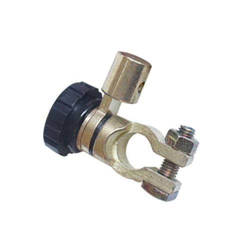 FUNOMOCYA Batterietrennschalter aus Zinklegierung Isolator Cut Off Schalter Einfache Bedienung Geeignet für Batterien mit Polkopfdurchmesser Schwarz FUNOMOCYA Batterietrennschalter aus Zinklegierung Isolator Cut Off Schalter Einfache Bedienung Geeignet für Batterien mit Polkopfdurchmesser Schwarz von FUNOMOCYA