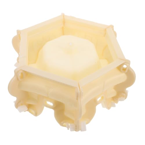 FUNOMOCYA Blumentopf Basisform Zementtopfformen Epoxid Gipsform Urnen Pflanzgefäß Epoxidform Beton Blumentopfform Bonsai Topf Zementform Zement Blumentopfform Beige von FUNOMOCYA