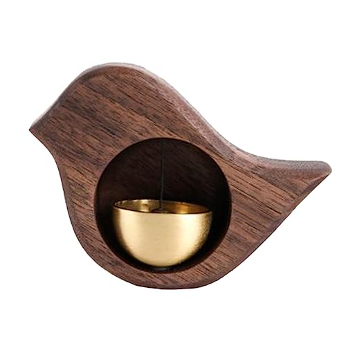 FUNOMOCYA Dekorative Windglocke Türstopper aus Walnussholz mit Vogel Multifunktionale Wanddekoration für Zuhause als Türstopper und Wohnaccessoire FUNOMOCYA Dekorative Windglocke Türstopper aus Walnussholz mit Vogel Multifunktionale Wanddekoration für Zuhause als Türstopper und Wohnaccessoire von FUNOMOCYA