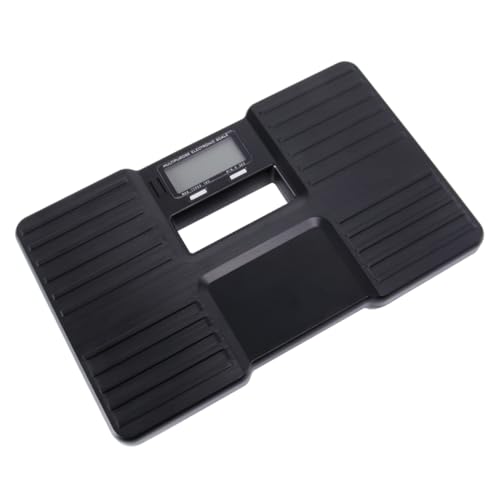 FUNOMOCYA Digitale Haushalts Tragkraft Backlight LCD Körper und Gepäckwaage Multifunktional mit Lb Umschaltbar Feinwiegung Auto Abschaltung Batteriebetrieben Schwarz von FUNOMOCYA