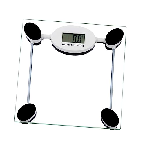 FUNOMOCYA Digitaler Körpergewichtszähler aus Gehärtetem Präzise Badezimmerwaage mit LCD Display Tragbar und Elegant für Fitness und Familie FUNOMOCYA Digitaler Körpergewichtszähler aus Gehärtetem Präzise Badezimmerwaage mit LCD Display Tragbar und Elegant für Fitness und Familie von FUNOMOCYA