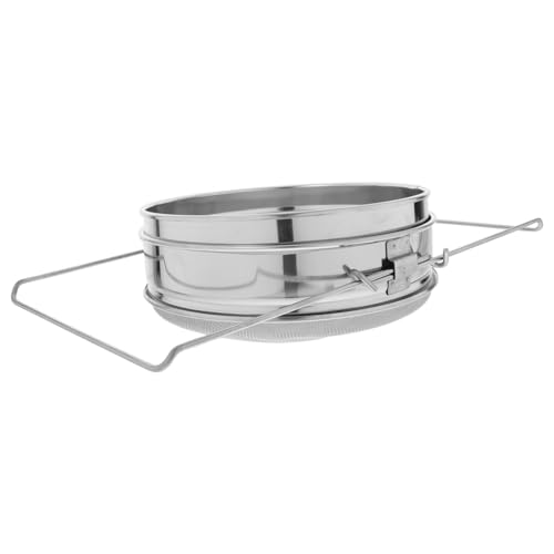 FUNOMOCYA Doppelschicht Honigsieb aus Rostfreiem Edelstahl Langlebiger Honigfilter mit Präziser Filtration Bienenzuchtgeeignet für Reine Impuritätsfreie Honigfilterung Leicht zu Reinigen FUNOMOCYA Doppelschicht Honigsieb aus Rostfreiem Edelstahl Langlebiger Honigfilter mit Präziser Filtration Bienenzuchtgeeignet für Reine Impuritätsfreie Honigfilterung Leicht zu Reinigen von FUNOMOCYA