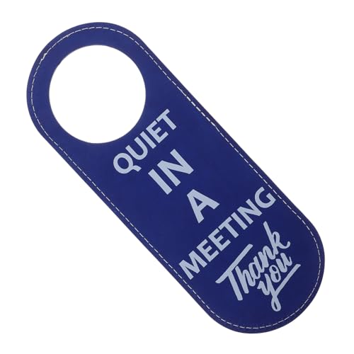 FUNOMOCYA Doppelseitiges Türschild Quiet in A Meeting Robustes Praktisches Hängeschild für Büro Besprechungsräume Einfache Anbringung mit Haken Sichtbare Anzeige zur Störungsprävention FUNOMOCYA Doppelseitiges Türschild Quiet in A Meeting Robustes Praktisches Hängeschild für Büro Besprechungsräume Einfache Anbringung mit Haken Sichtbare Anzeige zur Störungsprävention von FUNOMOCYA