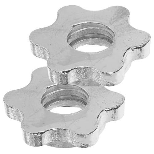 FUNOMOCYA Doppelter Sechskant schraubverschluss für Hantelstange Rutschfeste Gewichtssicherung Langlebige Schraubmuttern für Langhantel und Kurzhantel Einfache Montage für Sicheres FUNOMOCYA Doppelter Sechskant schraubverschluss für Hantelstange Rutschfeste Gewichtssicherung Langlebige Schraubmuttern für Langhantel und Kurzhantel Einfache Montage für Sicheres von FUNOMOCYA