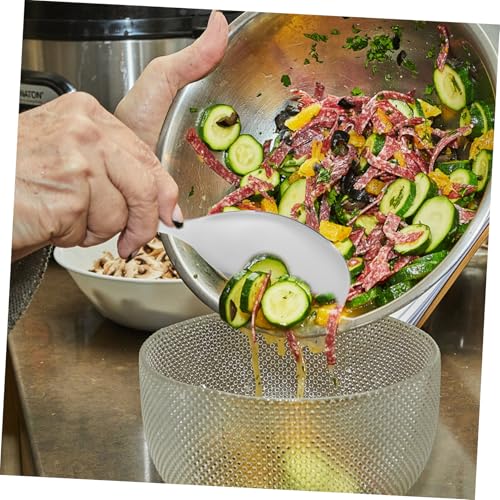 FUNOMOCYA Edelstahl Reislöffel Hitzebeständig Verschleißfest Kompakt und Leicht zu Reinigen als Servierlöffel für Küche und Buffet Robustes Küchenzubehör für Reisgerichte FUNOMOCYA Edelstahl Reislöffel Hitzebeständig Verschleißfest Kompakt und Leicht zu Reinigen als Servierlöffel für Küche und Buffet Robustes Küchenzubehör für Reisgerichte von FUNOMOCYA