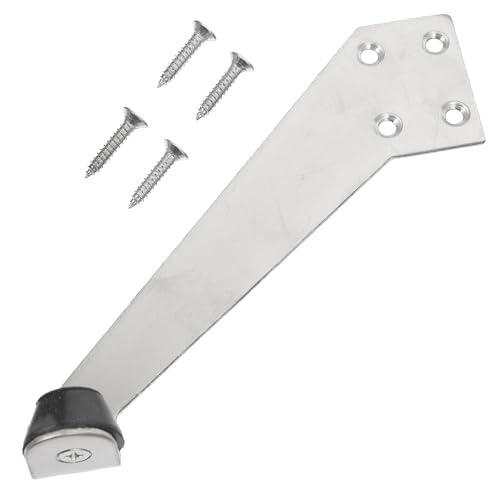 FUNOMOCYA Edelstahl Türstopper Türhalterung Rechts Rutschfester Türkeil mit Geräuschdämpfung für Wohnraum Bad Küche Praktischer Türfeststeller Kratzschutz und Stoßdämpfer Zubehör FUNOMOCYA Edelstahl Türstopper Türhalterung Rechts Rutschfester Türkeil mit Geräuschdämpfung für Wohnraum Bad Küche Praktischer Türfeststeller Kratzschutz und Stoßdämpfer Zubehör von FUNOMOCYA