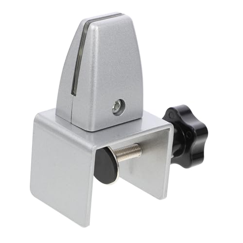 FUNOMOCYA Einstellbare Schreibtisch Trennwand Klemme aus Rostfreiem Aluminium Stabile No Drill Befestigung Sichere Tischhalterung für Sichtschutz Verstellbare Bildschirmhalterung für von FUNOMOCYA