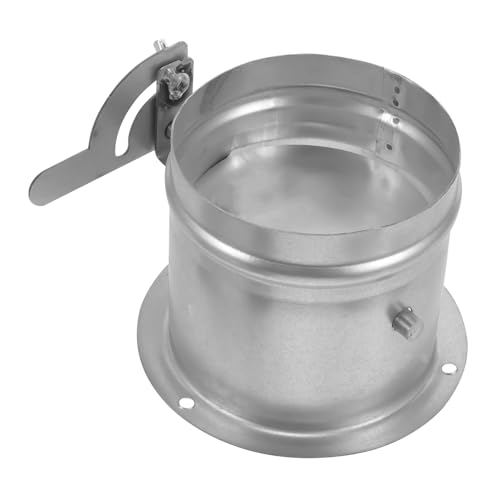 FUNOMOCYA Einstellbarer Edelstahl Ofen Luftklappe Ventil Ducting Insert für Abluftsystem Küche mit Frischluftregelung und Einfachem Reinigungssystem von FUNOMOCYA