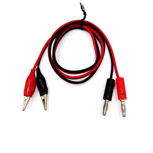 FUNOMOCYA 16 Bananenstecker Auf Großen Krokodilklemmen-test 2er-pack 10 X 1 5 X 0 8 Cm Stromkabel Unverzichtbar Für Die Arbeit An Der Elektronik von FUNOMOCYA