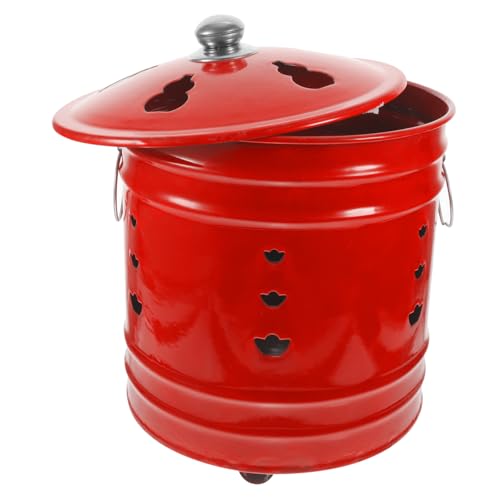 FUNOMOCYA Emaille Verbrennungsfass für Zuhause Robuster Papierbrenner mit Belüftungslöchern für Gartenabfälle Karton und für Effizientes Verbrennen und Glücksbringendes Design FUNOMOCYA Emaille Verbrennungsfass für Zuhause Robuster Papierbrenner mit Belüftungslöchern für Gartenabfälle Karton und für Effizientes Verbrennen und Glücksbringendes Design von FUNOMOCYA