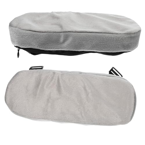 FUNOMOCYA Ergonomische Memory Schaum Armlehnenpolster Teiliges Weiche Strapazierfähige Büro und Gaming Stuhl Armauflagen Einfache Anbringung Druckentlastend Passend für Esszimmer und von FUNOMOCYA