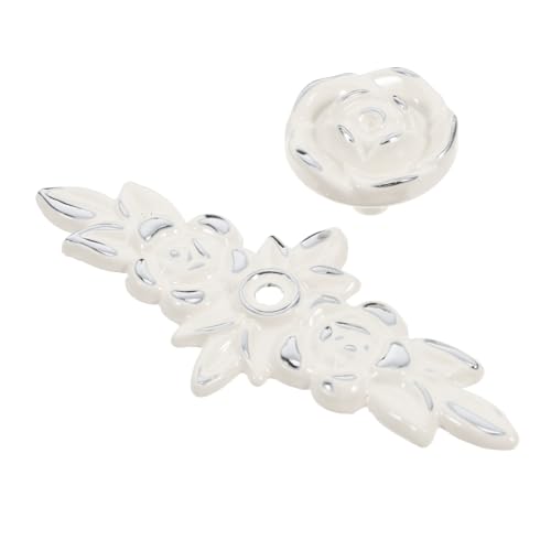 FUNOMOCYA Europäische Möbelgriffe mit Rosen Design aus Langlebigem Gefertigt für Schränke Kommoden und Möbelstücke Installieren Verleiht Jedem Einen Hauch von von FUNOMOCYA