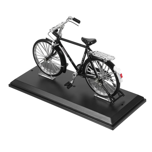 FUNOMOCYA Fahrrad Modell Retro Old Fashioned Bike Figurine für Stilvolle Tischdekoration Jahre Design Leicht Langlebig für Büro oder Zuhause von FUNOMOCYA