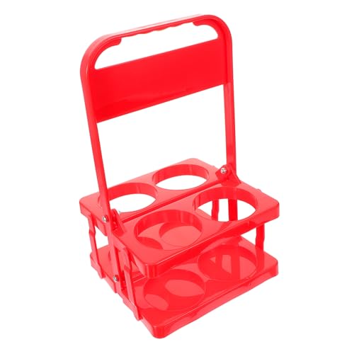 FUNOMOCYA Faltbarer Bierkorb aus Kunststoff Tragbarer Bierflaschenträger mit Griff für Flaschen Praktischer Getränkeständer für Einfachen Transport von Bierflaschen von FUNOMOCYA