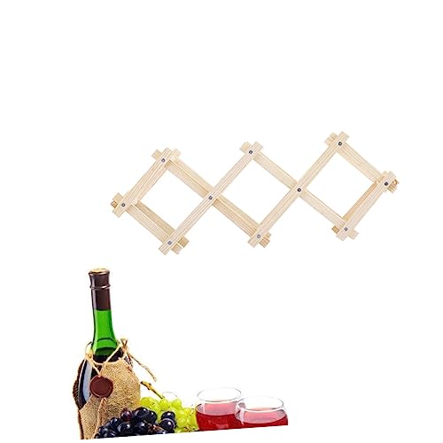 FUNOMOCYA Faltbares Weinregal aus Massivem Holz Flaschen Halter für Küche und Zuhause Eleganter Weinständer Burlywood für Stilvolle Aufbewahrung FUNOMOCYA Faltbares Weinregal aus Massivem Holz Flaschen Halter für Küche und Zuhause Eleganter Weinständer Burlywood für Stilvolle Aufbewahrung von FUNOMOCYA