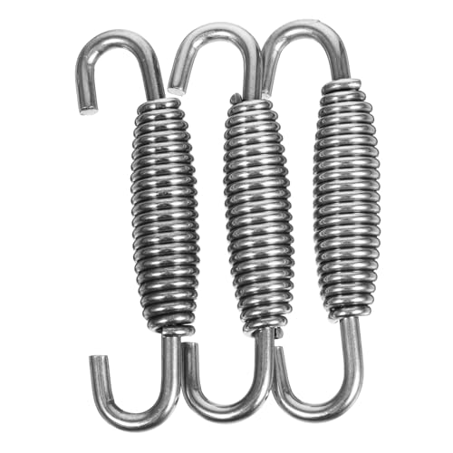 FUNOMOCYA Federhaken 3 Stück Feder 55mm Edelstahl Vor Beschädigungen von FUNOMOCYA