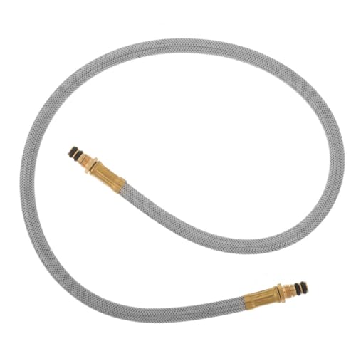 FUNOMOCYA Flexibler Edelstahl Gasschlauch mit Sicherem Adapter für Campingkocher Gasherd und Rv Tank Langlebige Gasleitung für Zuverlässigen Auslaufsicheren Betrieb im Outdoor Einsatz von FUNOMOCYA