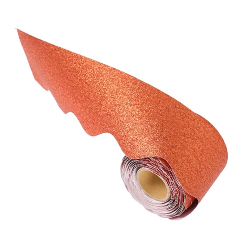 FUNOMOCYA Glitzernde Bordüre Aufkleber für Pinnwände Dekorative Wandverkleidung für Klassenzimmer und Büro Selbstklebende Leicht Abziehbare Glitzerndes Design Hellbraun für Kreative FUNOMOCYA Glitzernde Bordüre Aufkleber für Pinnwände Dekorative Wandverkleidung für Klassenzimmer und Büro Selbstklebende Leicht Abziehbare Glitzerndes Design Hellbraun für Kreative von FUNOMOCYA