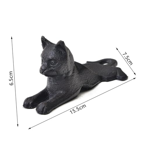 FUNOMOCYA Gusseiserner Katzen Türstopper Wedge mit Rutschfester Unterseite Robust und Winddicht Dekorativer Türpuffer für Schlafzimmer und Wohnräume Schwerer Vintage Türhalter aus Metall FUNOMOCYA Gusseiserner Katzen Türstopper Wedge mit Rutschfester Unterseite Robust und Winddicht Dekorativer Türpuffer für Schlafzimmer und Wohnräume Schwerer Vintage Türhalter aus Metall von FUNOMOCYA