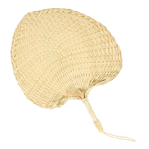 FUNOMOCYA Handfächer Handgewebter Fächer für Sommer Tanz und Dekoration Vielseitig Einsetzbar als Performance Accessoire Wanddeko oder Party Objekt von FUNOMOCYA