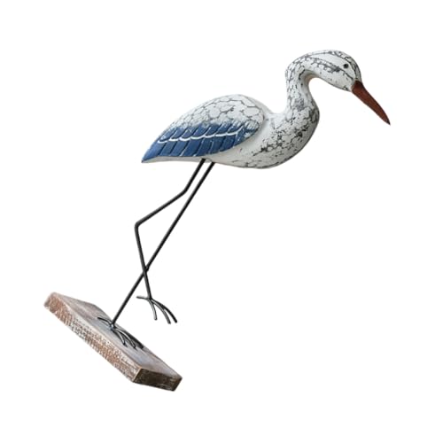FUNOMOCYA Handgeschnitzte Holz-See-Vogel Figurine mit Mediterranem Design Dekorative Küsten-deko für Wohnzimmer Büro Garten Naturfarbene Strand-Ornamente Kunstvoll Handbemalt FUNOMOCYA Handgeschnitzte Holz-See-Vogel Figurine mit Mediterranem Design Dekorative Küsten-deko für Wohnzimmer Büro Garten Naturfarbene Strand-Ornamente Kunstvoll Handbemalt von FUNOMOCYA