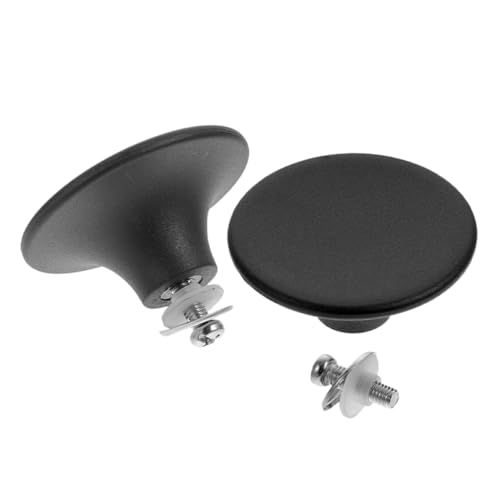 FUNOMOCYA Hitzebeständiger Topfdeckelgriff mit Schrauben Passend Schützt vor Verbrennungen Einfach zu Montieren Ergonomischer Ersatzknopf für Kochgeschirr und Pfannendeckel von FUNOMOCYA