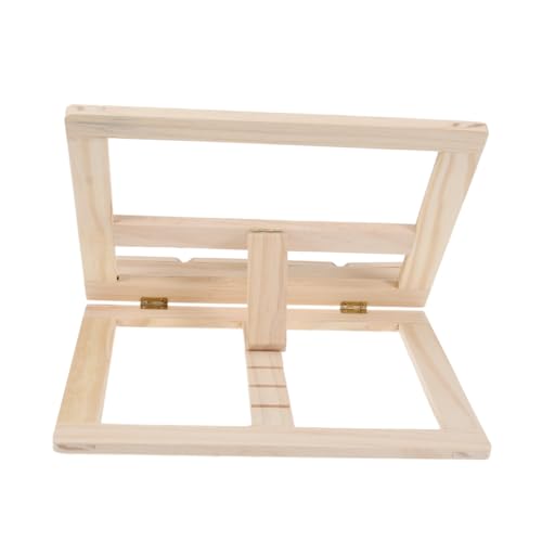 FUNOMOCYA Holz Bücherregal Leseständer für Erwachsene Verstellbarer Buchhalter Tablet Unterstützung Ergonomisches Design zur Vorbeugung von Kurzsichtigkeit Stabil und Tragbar aus FUNOMOCYA Holz Bücherregal Leseständer für Erwachsene Verstellbarer Buchhalter Tablet Unterstützung Ergonomisches Design zur Vorbeugung von Kurzsichtigkeit Stabil und Tragbar aus von FUNOMOCYA