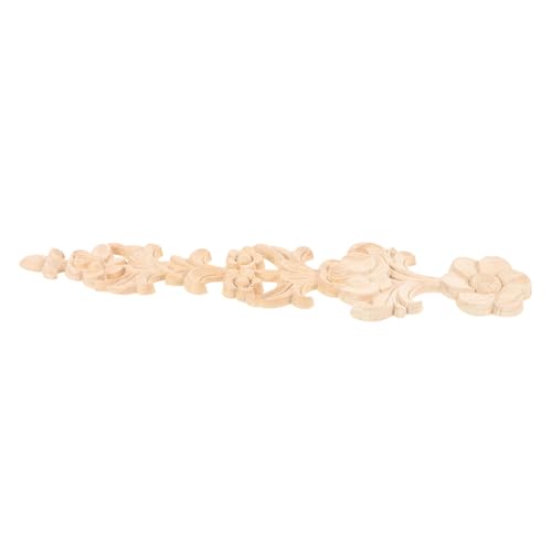 FUNOMOCYA Holz Geschnitzte Applikation Robustes Möbel Ornament Vintage Holzornament für Schrank Türen Fenster Dekoration Eleganter Holz Onlay für Traditionelle Möbel FUNOMOCYA Holz Geschnitzte Applikation Robustes Möbel Ornament Vintage Holzornament für Schrank Türen Fenster Dekoration Eleganter Holz Onlay für Traditionelle Möbel von FUNOMOCYA