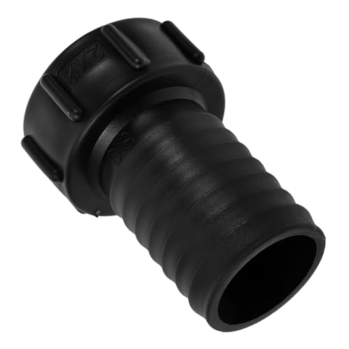 FUNOMOCYA Ibc Tank Adapter Grobgewinde Kunststoff Anschluss für Wassertanks und Chemikalientanks Langlebiger Ergonomischer Wasserhahn verbinder für Tote Tanks Auslaufsicher Einfach zu von FUNOMOCYA