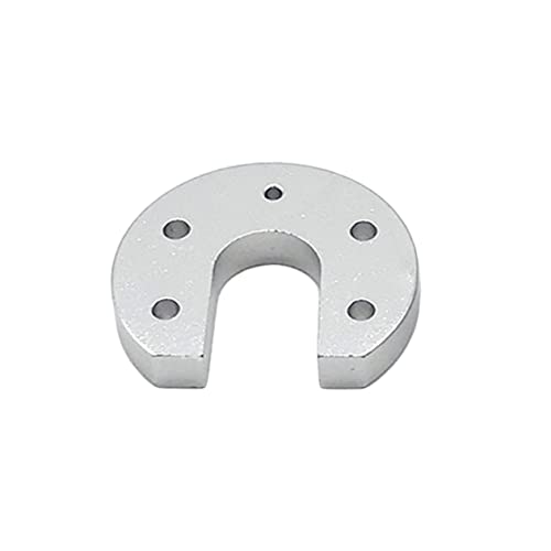 FUNOMOCYA J-kopf Fester Block Drucker Fester Block Fester Block Aus Aluminium 3d Drucker 3d-drucker Feste Platte U-förmiger Fester Block Halterung Aus Aluminiumlegierung Silver von FUNOMOCYA