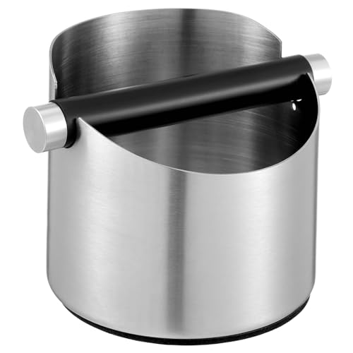 FUNOMOCYA Kaffeesatz Eimer mit Großer Kapazität Rostfrei Langlebig Geeignet für Espressomaschinen Klopfbar mit Tiefem Behälter gegen Praktischer Küchenabfalleimer für Kaffee und Teesatz FUNOMOCYA Kaffeesatz Eimer mit Großer Kapazität Rostfrei Langlebig Geeignet für Espressomaschinen Klopfbar mit Tiefem Behälter gegen Praktischer Küchenabfalleimer für Kaffee und Teesatz von FUNOMOCYA