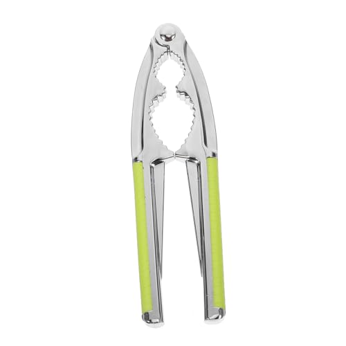 FUNOMOCYA Knoblauchstampfer Nussknacker-werkzeug Nussknacker Werkzeug Walnuss-cracker Nusscracker Krabbencracker Und Werkzeuge Hummer Cracker Nussknacker Für Nüsse Green Rostfreier Stahl von FUNOMOCYA