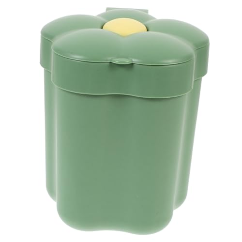 FUNOMOCYA Kreativer Blumenförmiger Desktop Mülleimer mit Deckel Dekorativer Kleiner Abfalleimer für Büro Wohnzimmer und Schlafzimmer Stabiler Praktischer Papierkorb für Müll und Abfall FUNOMOCYA Kreativer Blumenförmiger Desktop Mülleimer mit Deckel Dekorativer Kleiner Abfalleimer für Büro Wohnzimmer und Schlafzimmer Stabiler Praktischer Papierkorb für Müll und Abfall von FUNOMOCYA