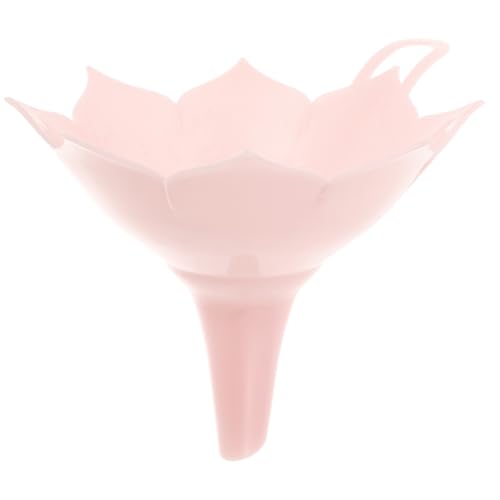 FUNOMOCYA Küchentrichter aus Kunststoff Weithals Trichter mit Eleganten Lotusblüten Design für Ausgießen von Flüssigkeiten Vielseitig Einsetzbar von FUNOMOCYA