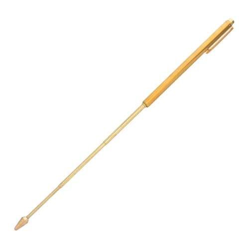 FUNOMOCYA Kupfer Dowsing Rod Teleskop Wünschelrute Wassersuche Werkzeug Leicht Tragbar für Schatzsuche und Wasserader Auffindung mit Langem Griff Langlebig von FUNOMOCYA