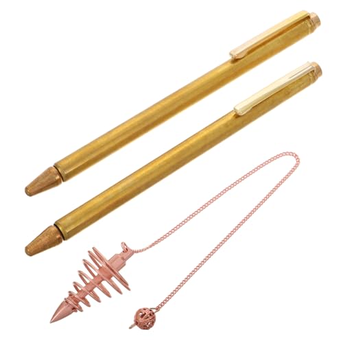 FUNOMOCYA Kupfer Wasser Wünschelruten Stab Einfache Form Handliche Robuste Radiästhesie Stäbe für Wassersuche Geistjagd Outdoor abenteuer und Spirituelle Anwendungen FUNOMOCYA Kupfer Wasser Wünschelruten Stab Einfache Form Handliche Robuste Radiästhesie Stäbe für Wassersuche Geistjagd Outdoor abenteuer und Spirituelle Anwendungen von FUNOMOCYA