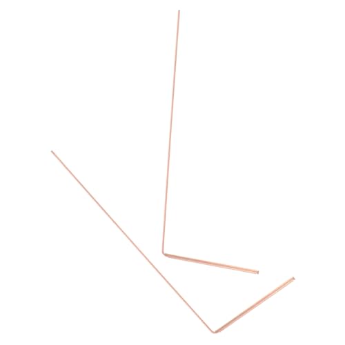 FUNOMOCYA Kupfer Wünschelruten Schwerlastig für Wassersuche Präzise Feng Shui Detektion Outdoor Dowsing Stäbe Robust Langlebig Divining Accessories Geeignet von FUNOMOCYA