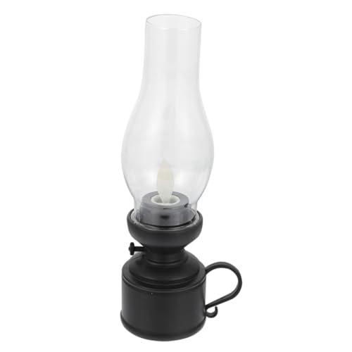 FUNOMOCYA LED Retro Kerosene Lampe Vintage Öllampe für Schlafzimmerdekoration Handgemachtes LED Nachtlicht Robustes Material Dekorative Tischlampe für Wohnaccessoires FUNOMOCYA LED Retro Kerosene Lampe Vintage Öllampe für Schlafzimmerdekoration Handgemachtes LED Nachtlicht Robustes Material Dekorative Tischlampe für Wohnaccessoires von FUNOMOCYA