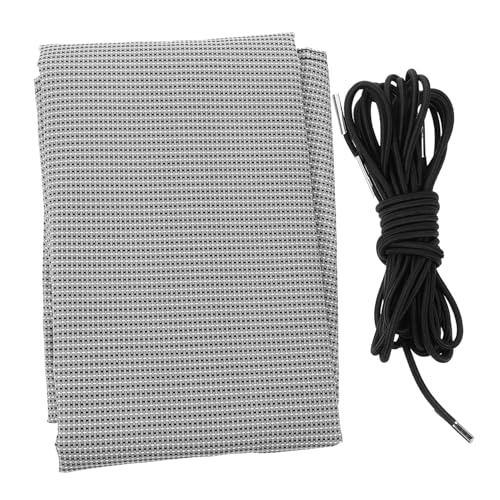 FUNOMOCYA Lounge Chair Ersatzstoff mit Strapazierfähigem Atmungsaktivem Gewebe und Seil für Klappbare Garten Relaxstühle Langlebiger Outdoor Bezug für Patio Liegestuhl Einfach zu Befestigen von FUNOMOCYA