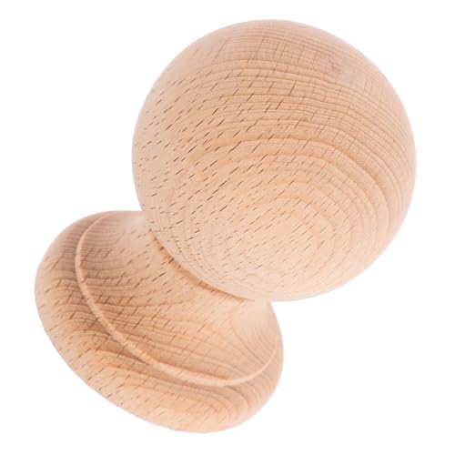 FUNOMOCYA Massive Holz Dekorfinial mit Römischer Schnitzerei Natürlicher Unbehandelter Holzball Solide Verarbeitung Vielseitig für Möbel und DIY Bastelarbeiten im Innenbereich FUNOMOCYA Massive Holz Dekorfinial mit Römischer Schnitzerei Natürlicher Unbehandelter Holzball Solide Verarbeitung Vielseitig für Möbel und DIY Bastelarbeiten im Innenbereich von FUNOMOCYA