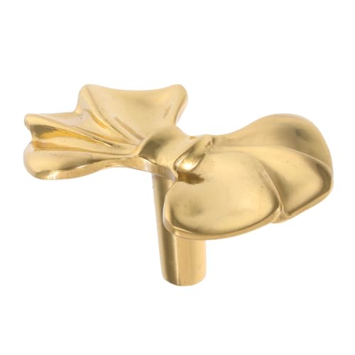 FUNOMOCYA Messing Bowknot Möbelgriff Einloch Schubladengriff Für Schränke Kommode Schlafzimmer Und Badezimmer Mit Elegantem Design Und Langlebigem Material FUNOMOCYA Messing Bowknot Möbelgriff Einloch Schubladengriff Für Schränke Kommode Schlafzimmer Und Badezimmer Mit Elegantem Design Und Langlebigem Material von FUNOMOCYA